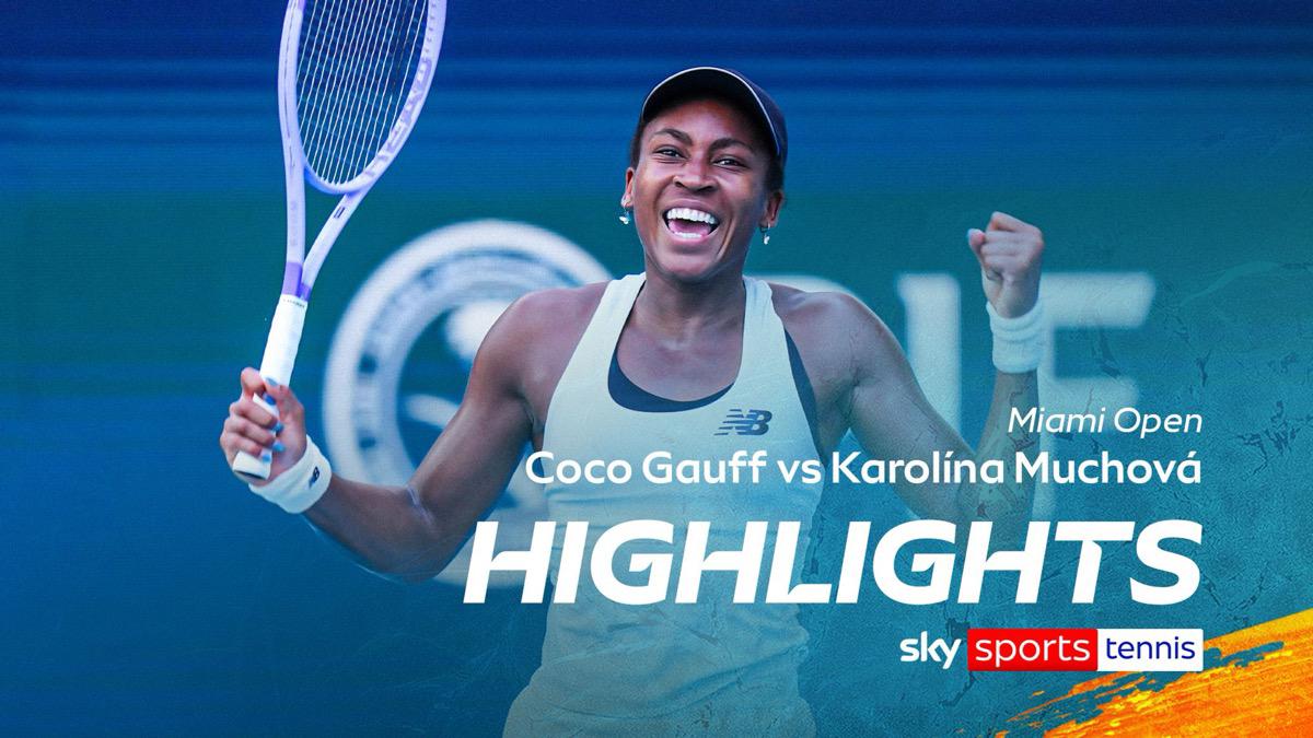 高芙迈阿密决赛负于萨巴伦卡:一句誓言比冠军更动人